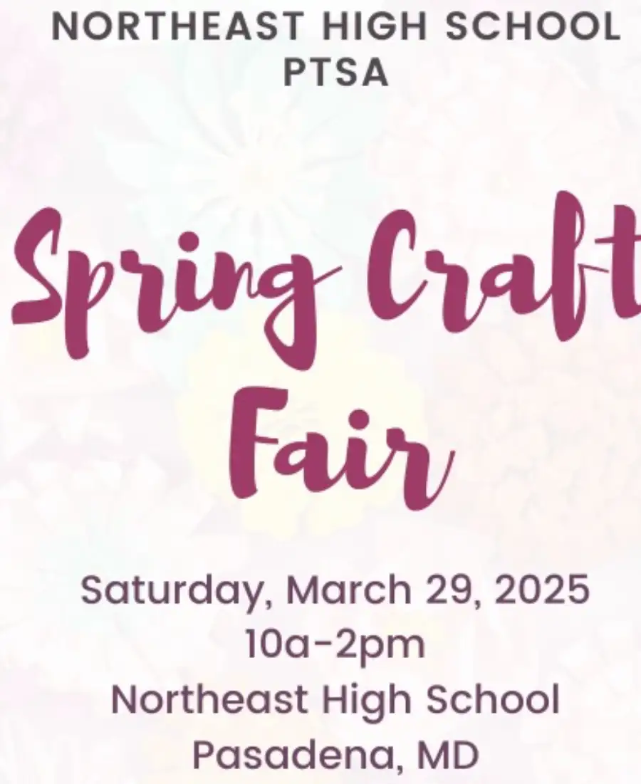 Main Image Supporting the Content of Northeast HS Spring Craft Fair