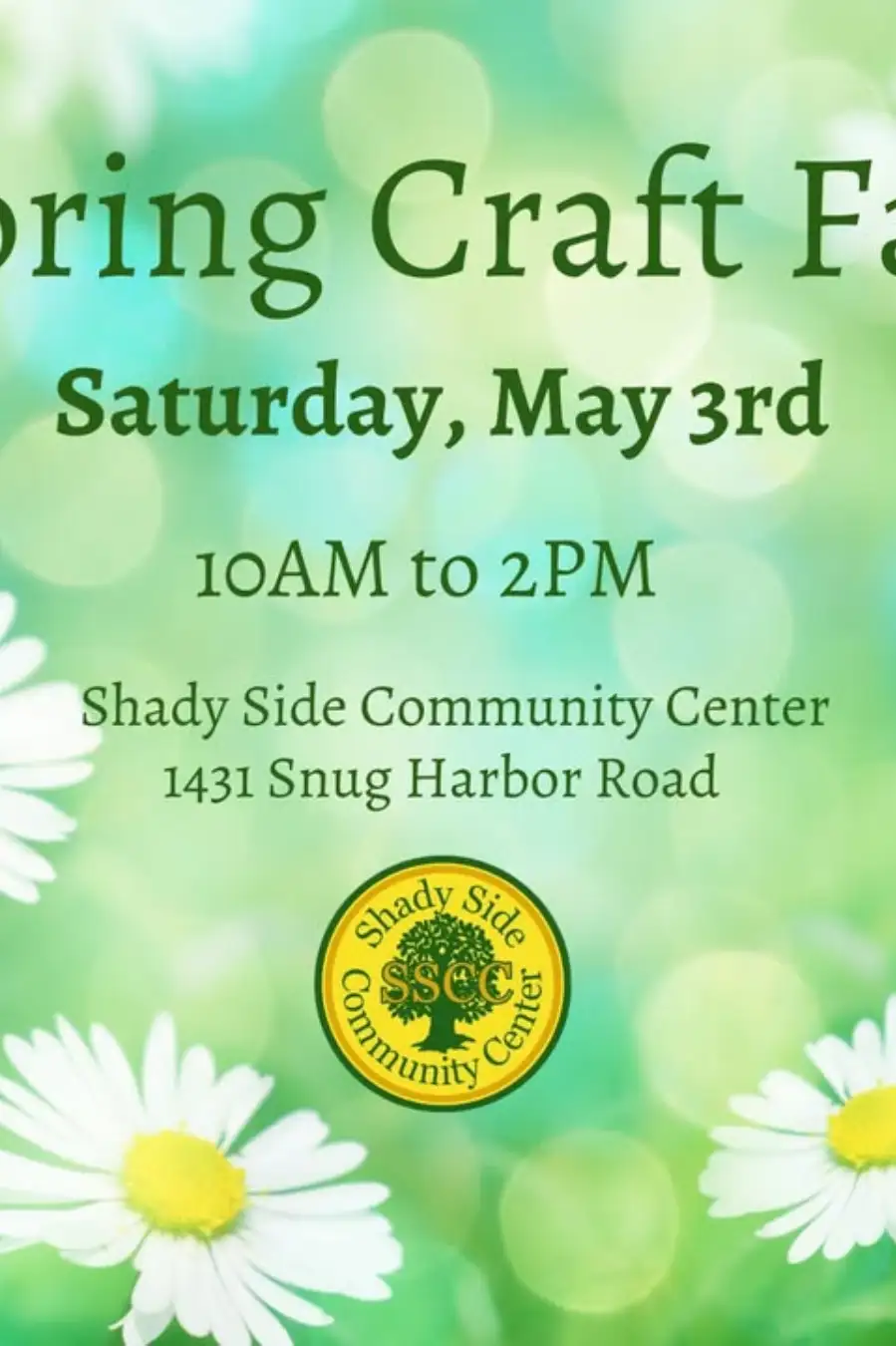 Main Image Supporting the Content of Shady Side Spring Craft Fair